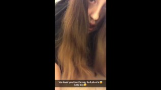 Cheating Snapchat Compilation Bull & Hotwife Sent Cuck Creampie Impregnated