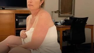Danni Jones And Stepson Have Unexpected Alone Time At Hotel And Massage – OnlyFans: Danni2427